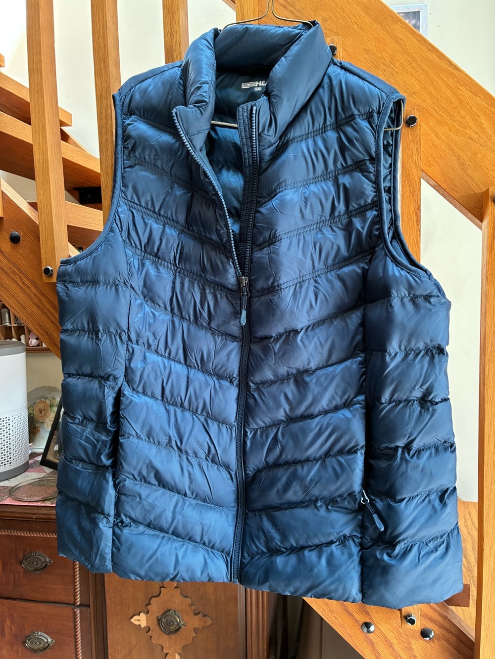 32 Degrees Navy Quilted Puffer Vest Women’s XL